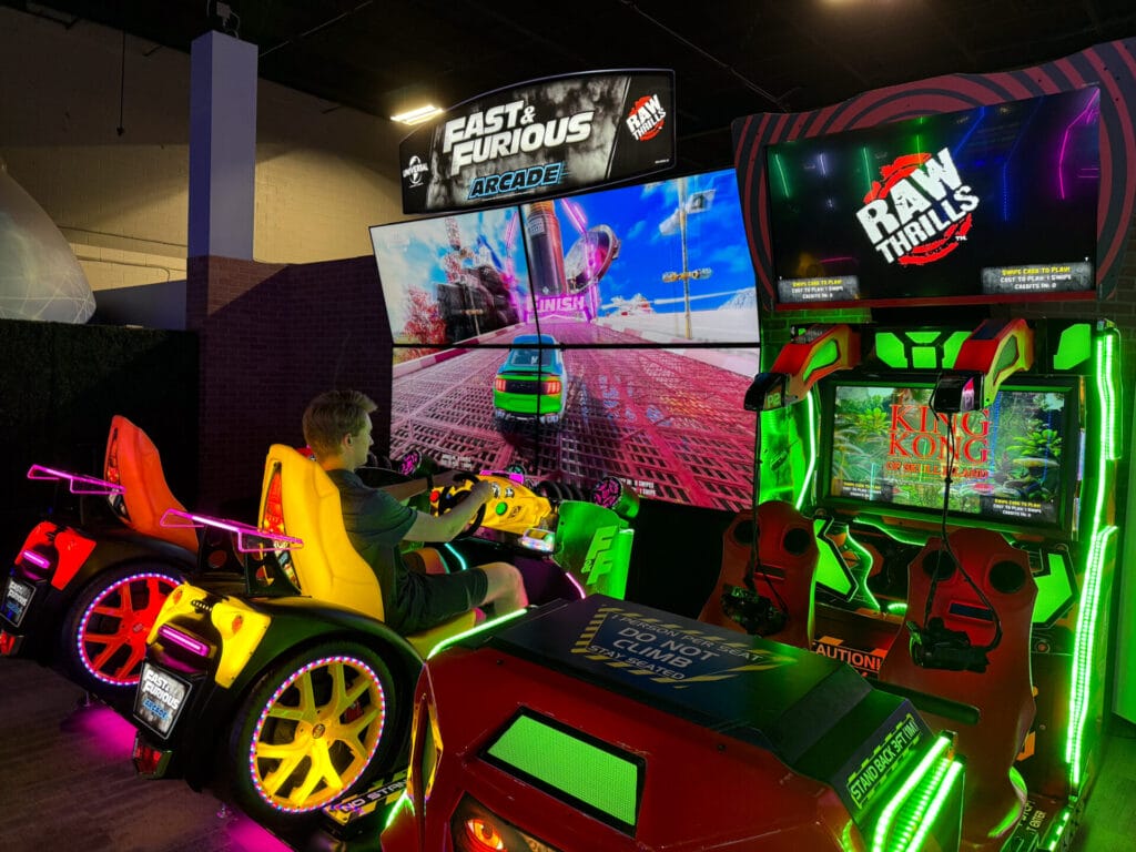 Stratosphere's arcade