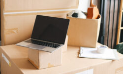modern moving trends increased technology laptop moving boxes