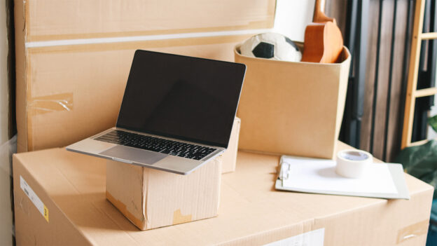 modern moving trends increased technology laptop moving boxes
